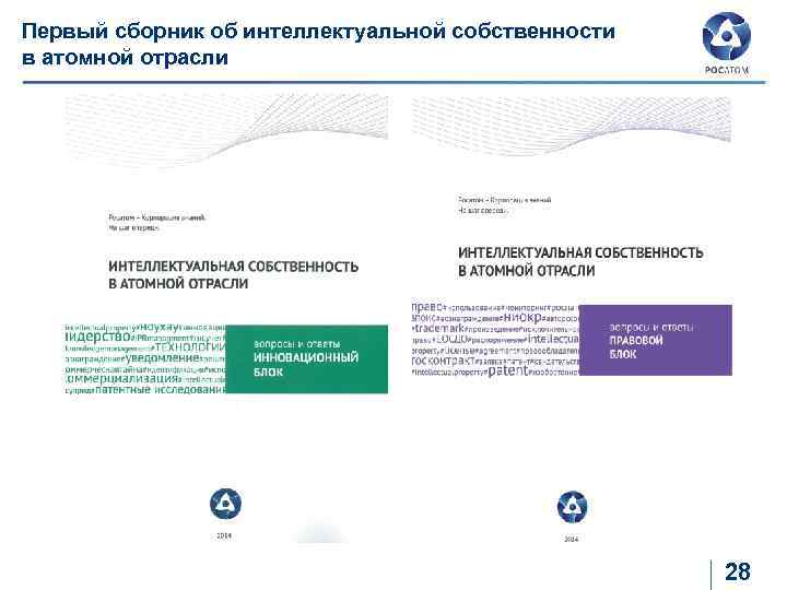 Первый сборник об интеллектуальной собственности в атомной отрасли 28 