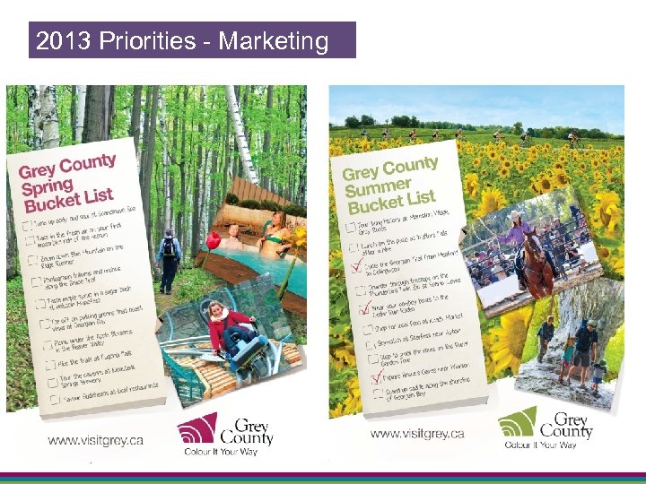 2013 Priorities - Marketing 19 
