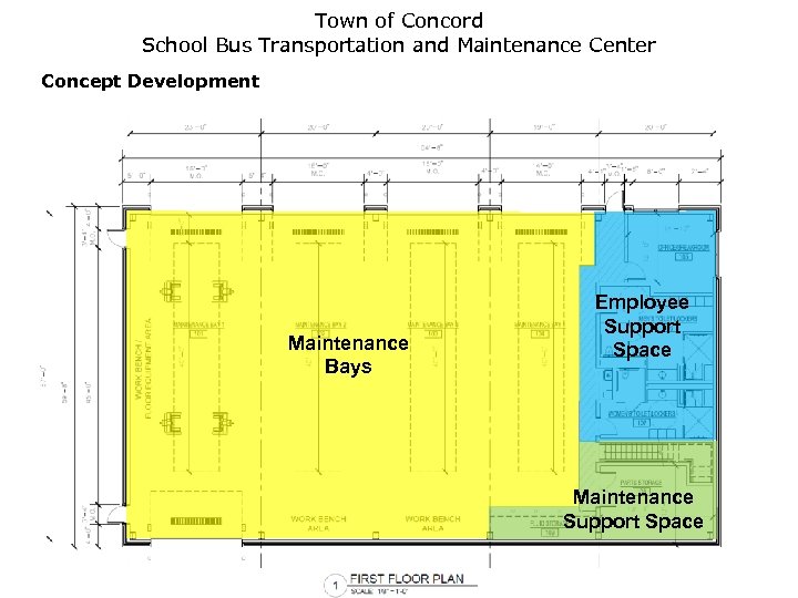 Town of Concord School Bus Transportation and Maintenance Center Concept Development Maintenance Bays Employee