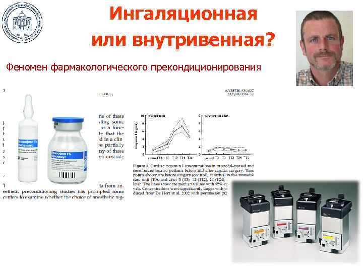 Ингаляционная или внутривенная? Феномен фармакологического прекондиционирования 