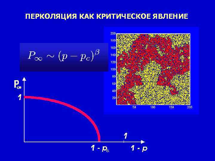 ПЕРКОЛЯЦИЯ КАК КРИТИЧЕСКОЕ ЯВЛЕНИЕ 