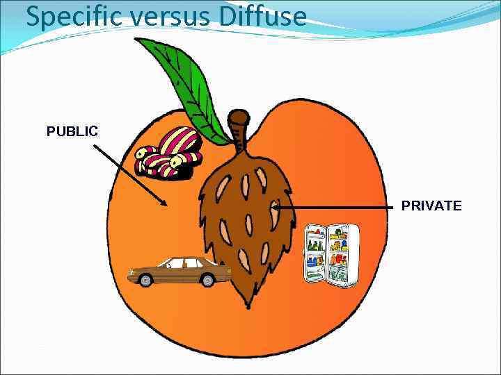 Specific versus Diffuse PUBLIC PRIVATE 