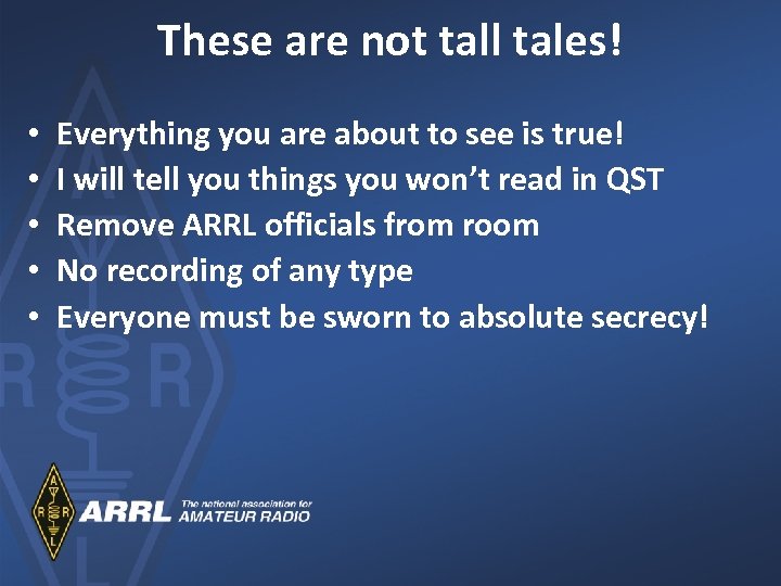 These are not tall tales! • • • Everything you are about to see