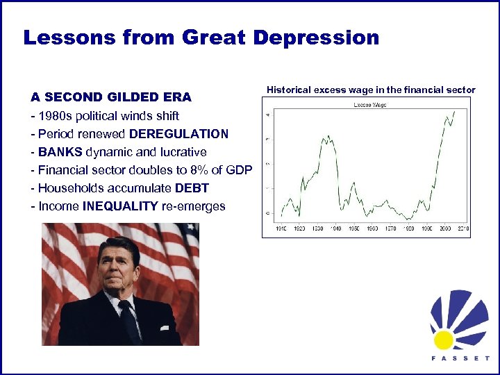 Lessons from Great Depression A SECOND GILDED ERA - 1980 s political winds shift