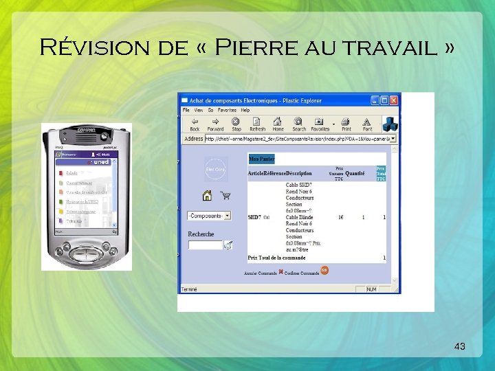 Révision de « Pierre au travail » 43 