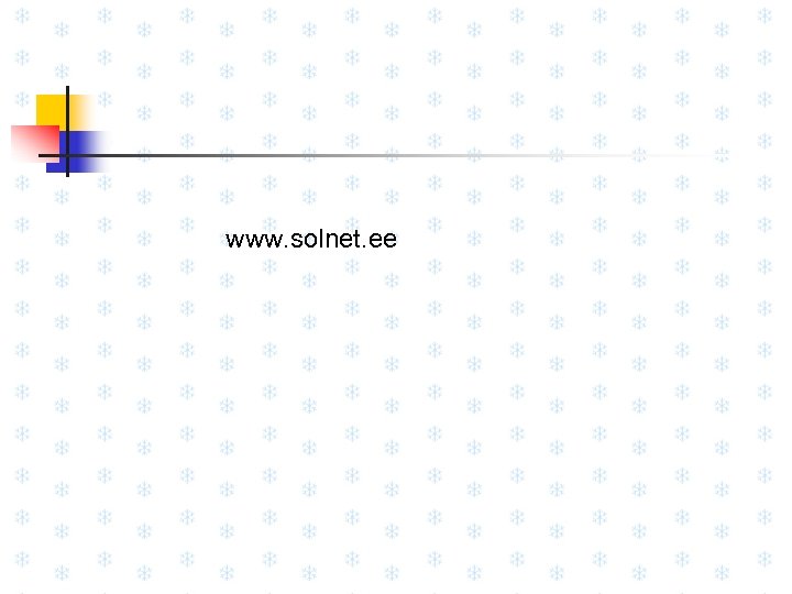 www. solnet. ee 