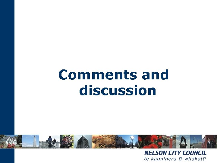 Comments and discussion 