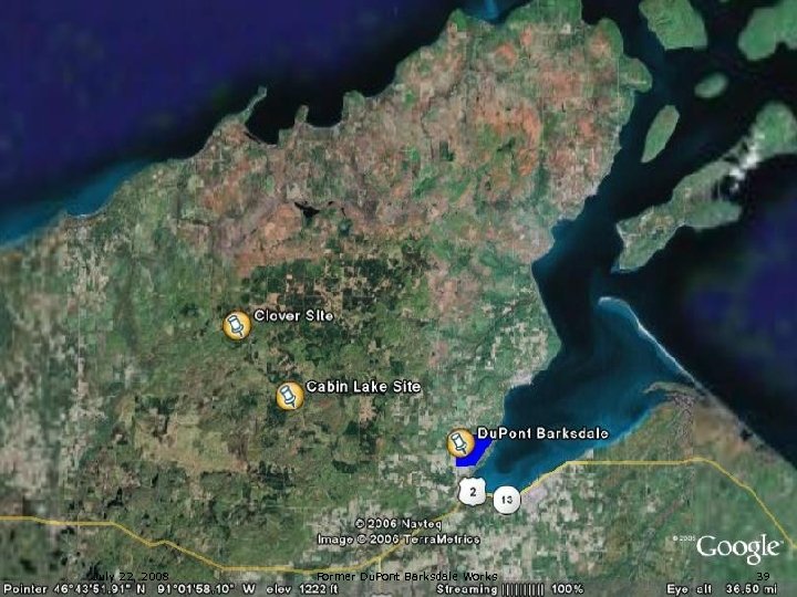 July 22, 2008 Former Du. Pont Barksdale Works 39 