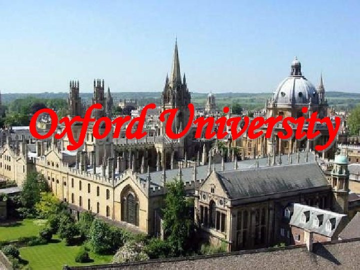 Oxford University 