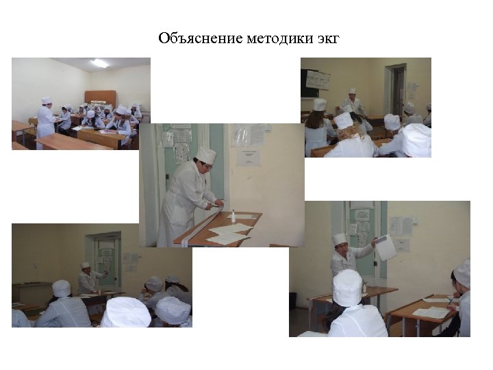 Объяснение методики экг 