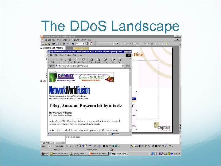 The DDo. S Landscape 