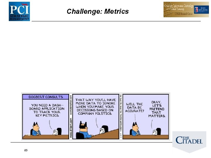 Challenge: Metrics 83 