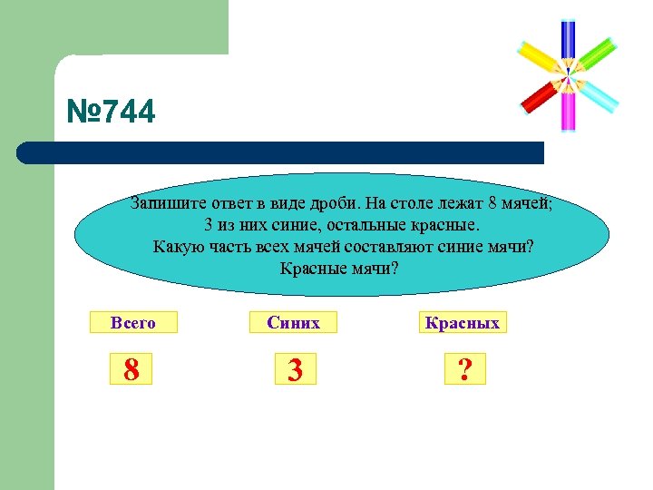 Запишите ответ в виде дроби