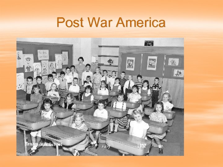 Post War America 