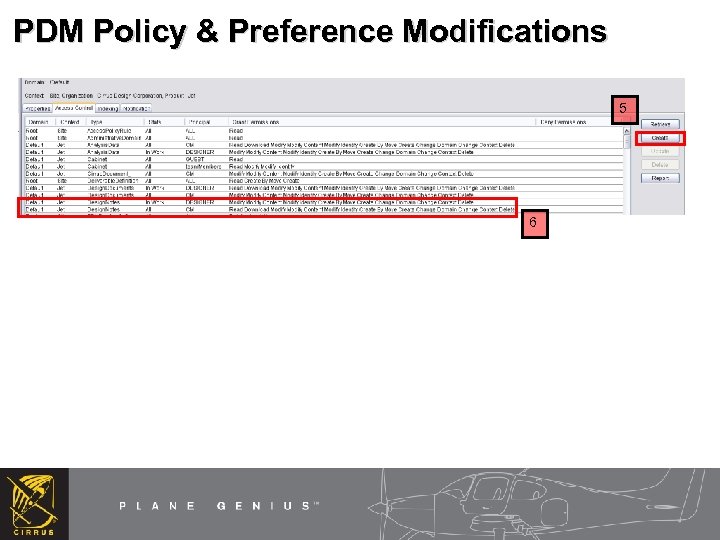 PDM Policy & Preference Modifications 5 6 