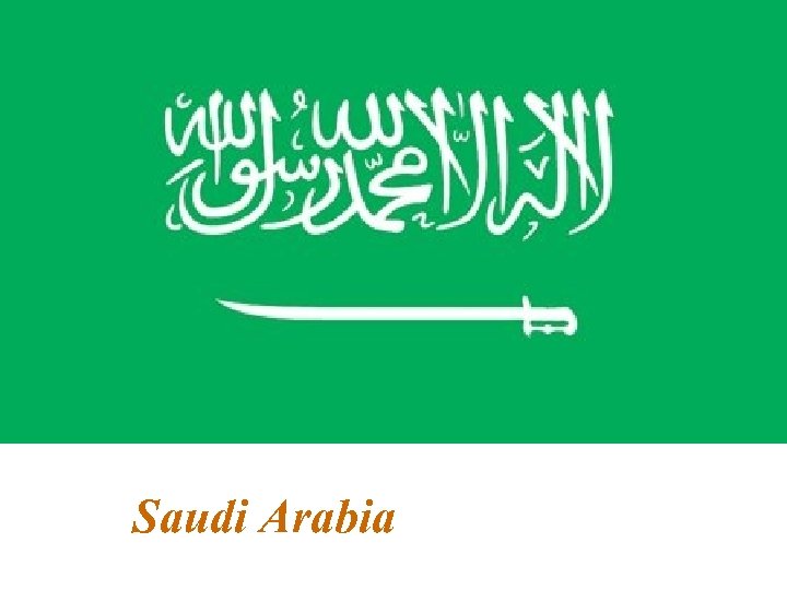 Saudi Arabia 