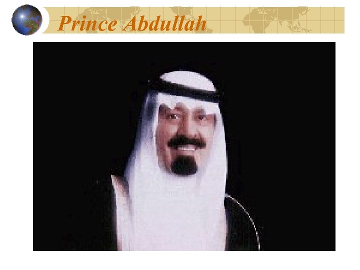 Prince Abdullah 