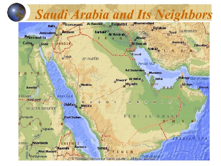 Saudi Arabia and Its Neighbors 