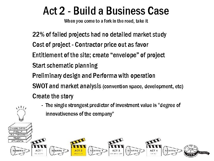 Act 2 - Build a Business Case When you come to a fork in
