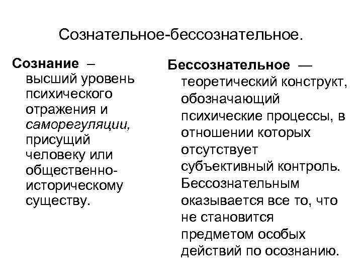 Бессознательное перевод