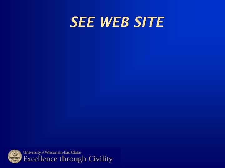 SEE WEB SITE 