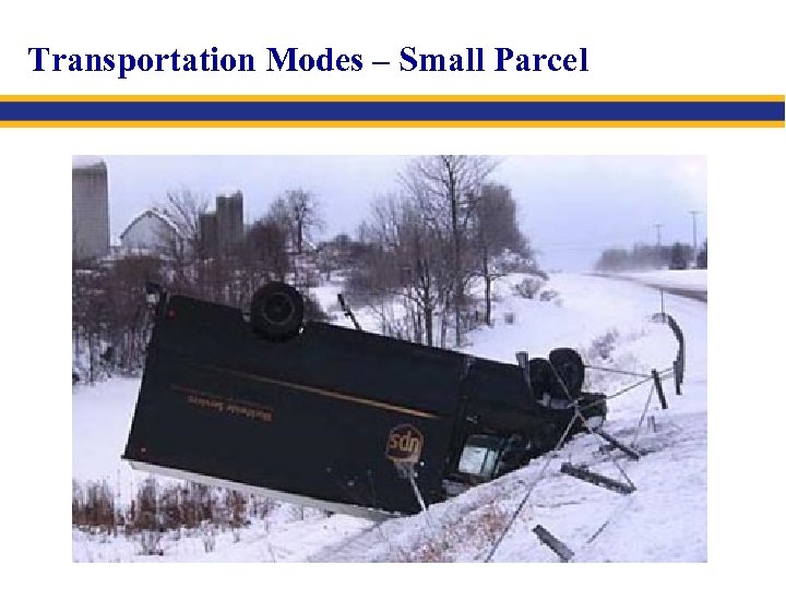 Transportation Modes – Small Parcel 