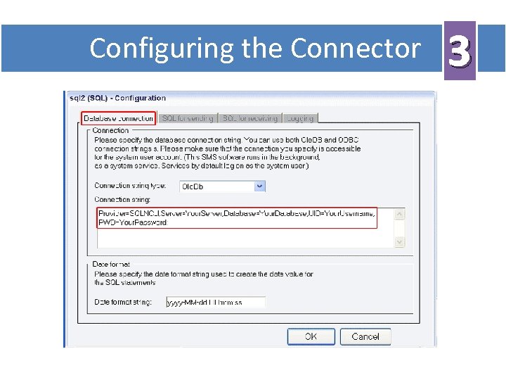 Configuring the Connector 3 