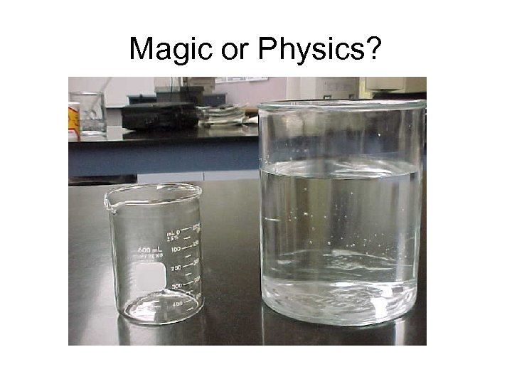 Magic or Physics? 