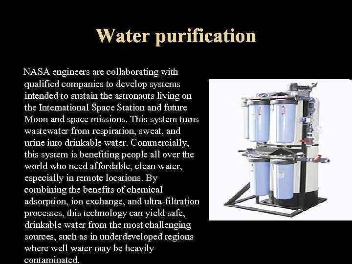 NASA engineers are collaborating with qualified companies to develop systems intended to sustain the
