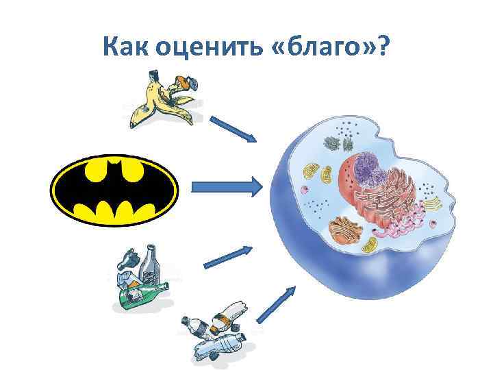 Как оценить «благо» ? 
