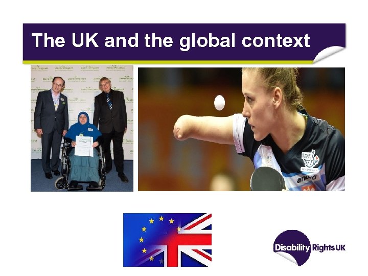 The UK and the global context 