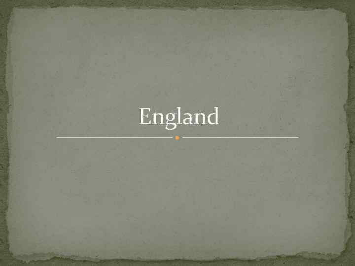 England 