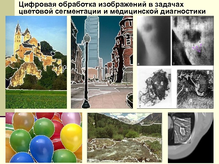 Цифровая обработка изображений в задачах цветовой сегментации и медицинской диагностики 