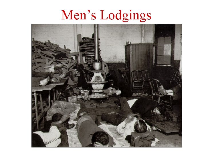 Men’s Lodgings 