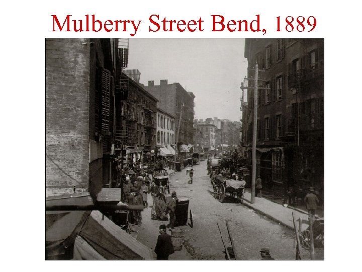 Mulberry Street Bend, 1889 