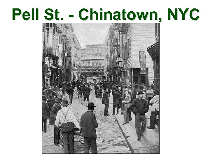 Pell St. - Chinatown, NYC 