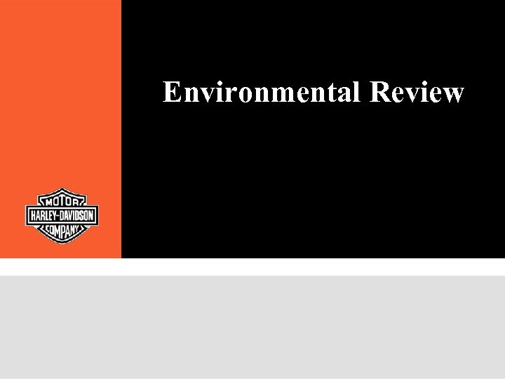Environmental Review 