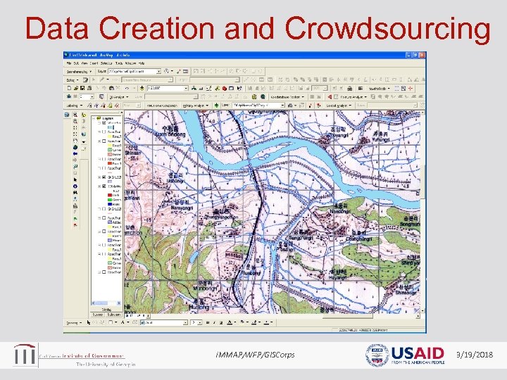 Data Creation and Crowdsourcing i. MMAP/WFP/GISCorps 3/19/2018 