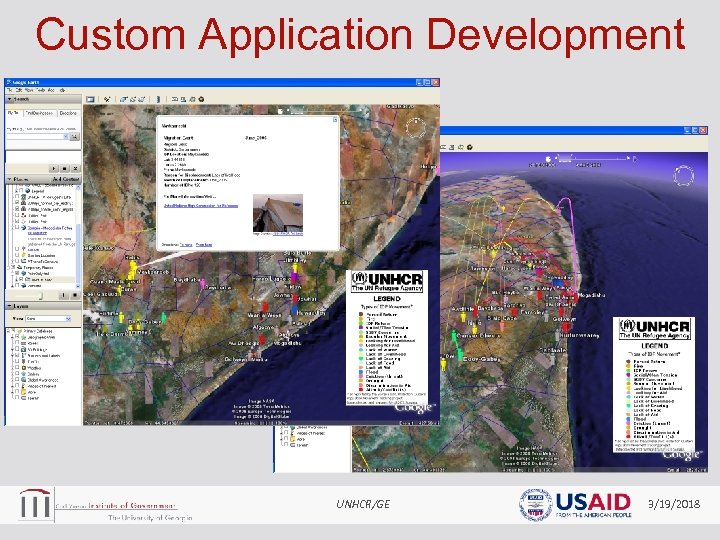 Custom Application Development UNHCR/GE 3/19/2018 