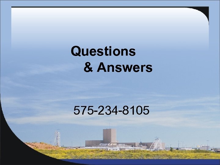 Questions & Answers 575 -234 -8105 