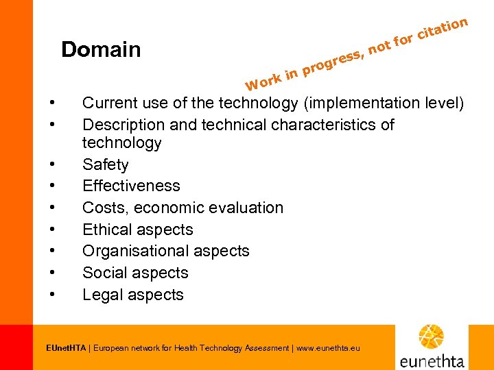 Domain • • • r t fo no ss, re rog p k in