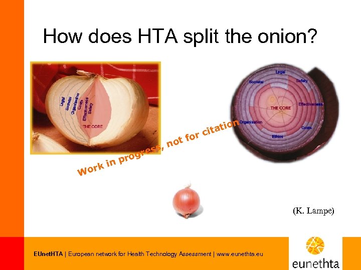 How does HTA split the onion? or ot f n ss, re rog p