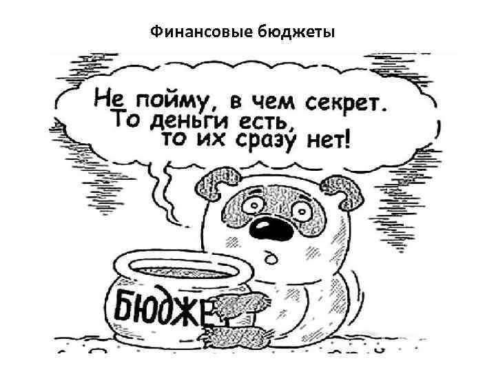 Финансовые бюджеты 