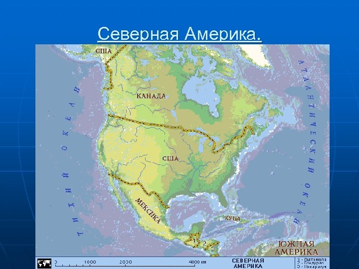 Северная Америка. 