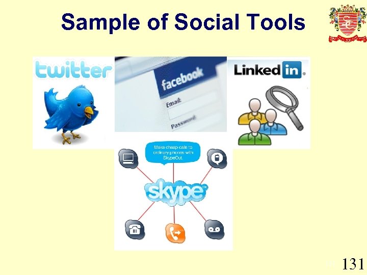 Sample of Social Tools 131 