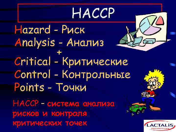 HACCP Hazard - Риск Analysis - Анализ + Critical - Критические Control - Контрольные