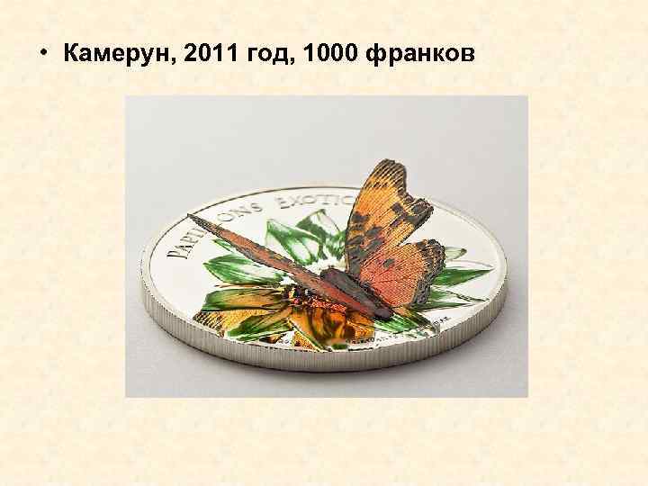  • Камерун, 2011 год, 1000 франков 