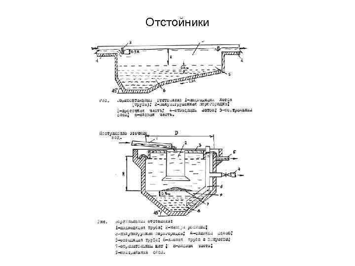 Отстойники 
