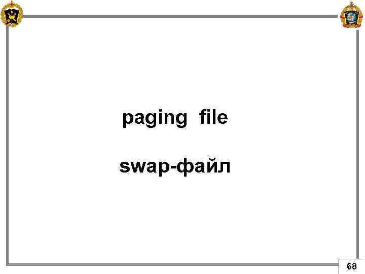 paging file swap-файл 68 