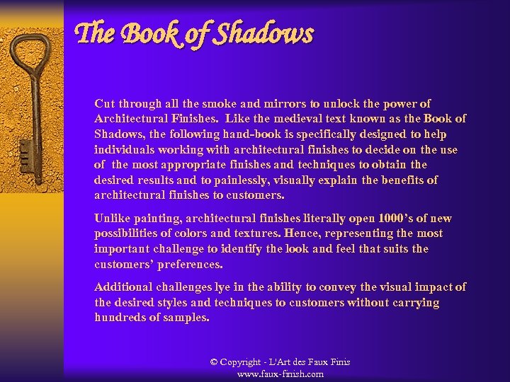 The Book of Shadows Cut through all the smoke and mirrors to unlock the